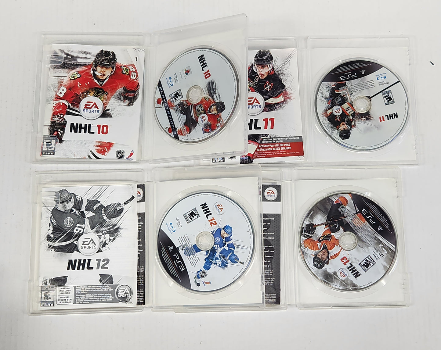 Lot 030: NHL 10, 11, 12, and 13 - PS3