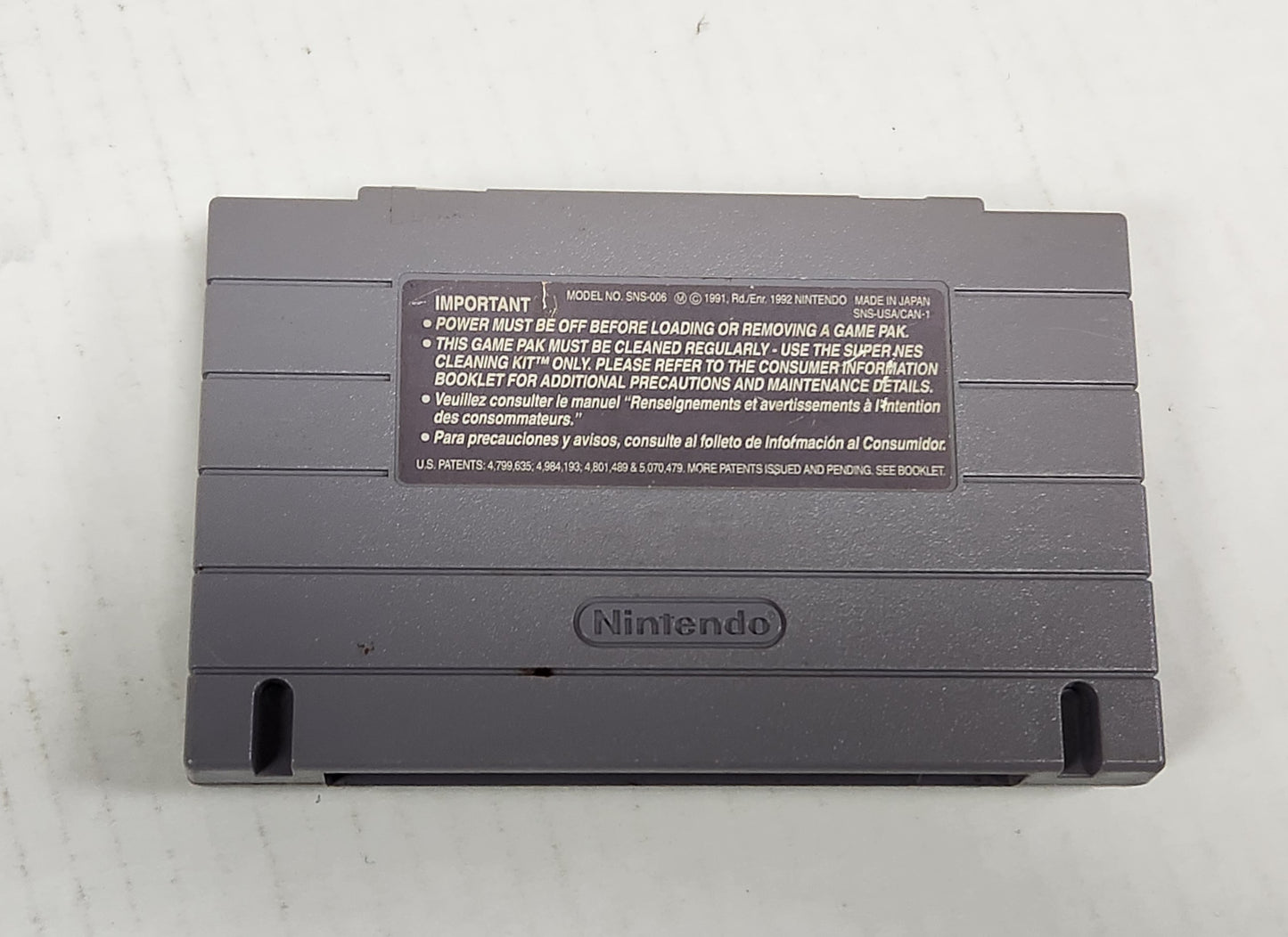 Lot 067: TNN Bass Tournament of Champions - SNES