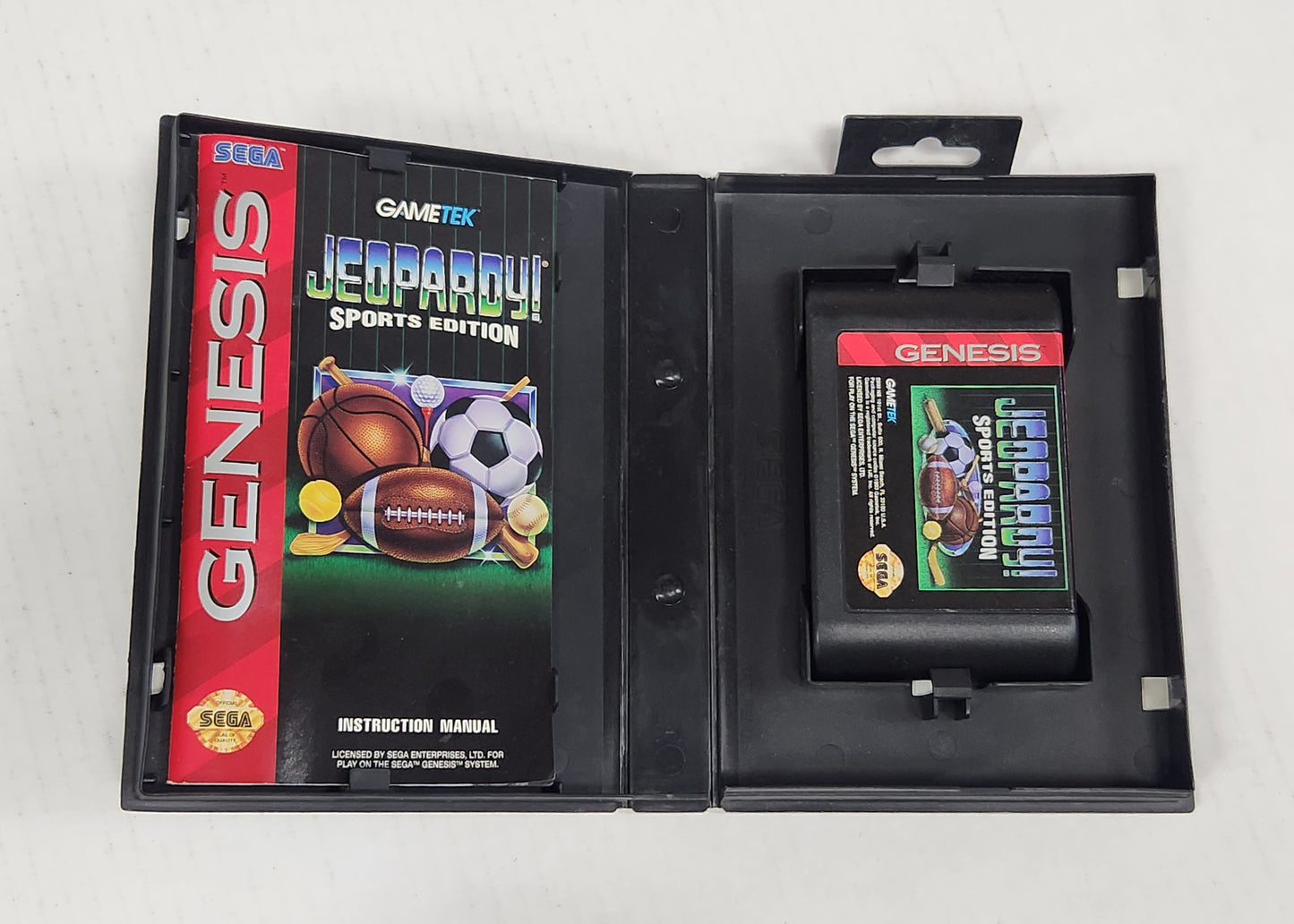 Lot 076: Jeopardy Sports Edition - Sega Genesis