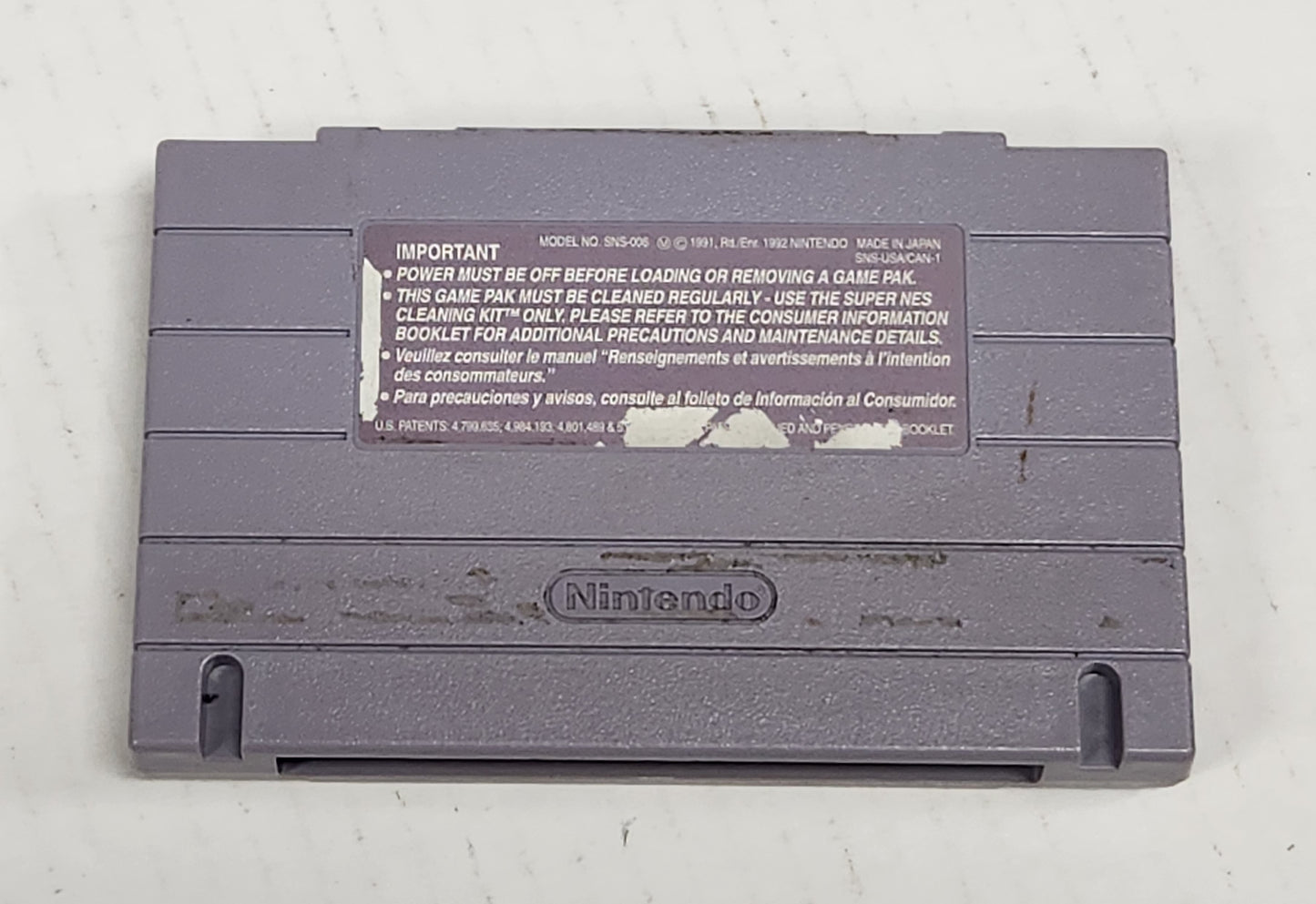 Lot 086: Sim City - SNES