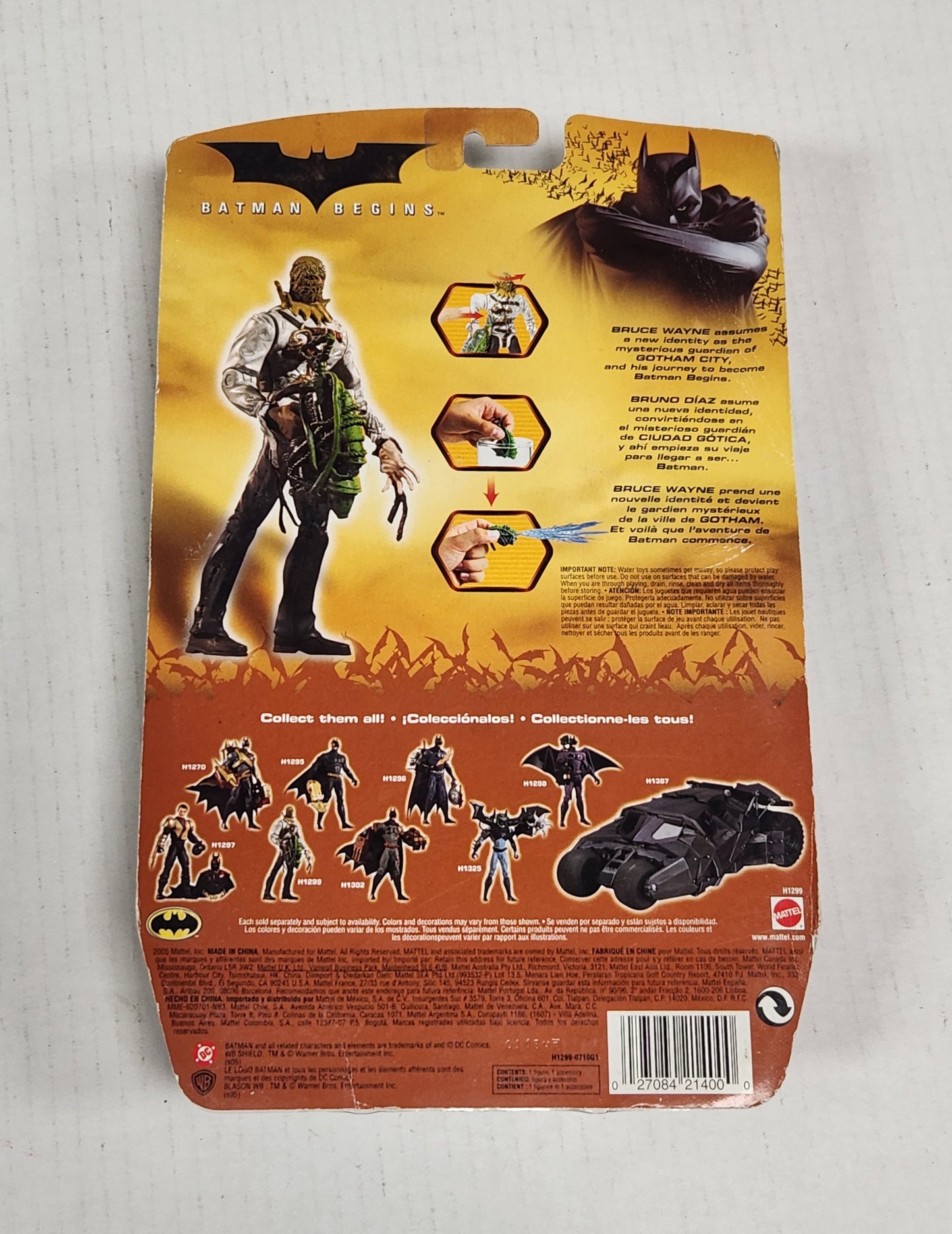 Lot 080: Scarecrow Action Figure Batman Begins