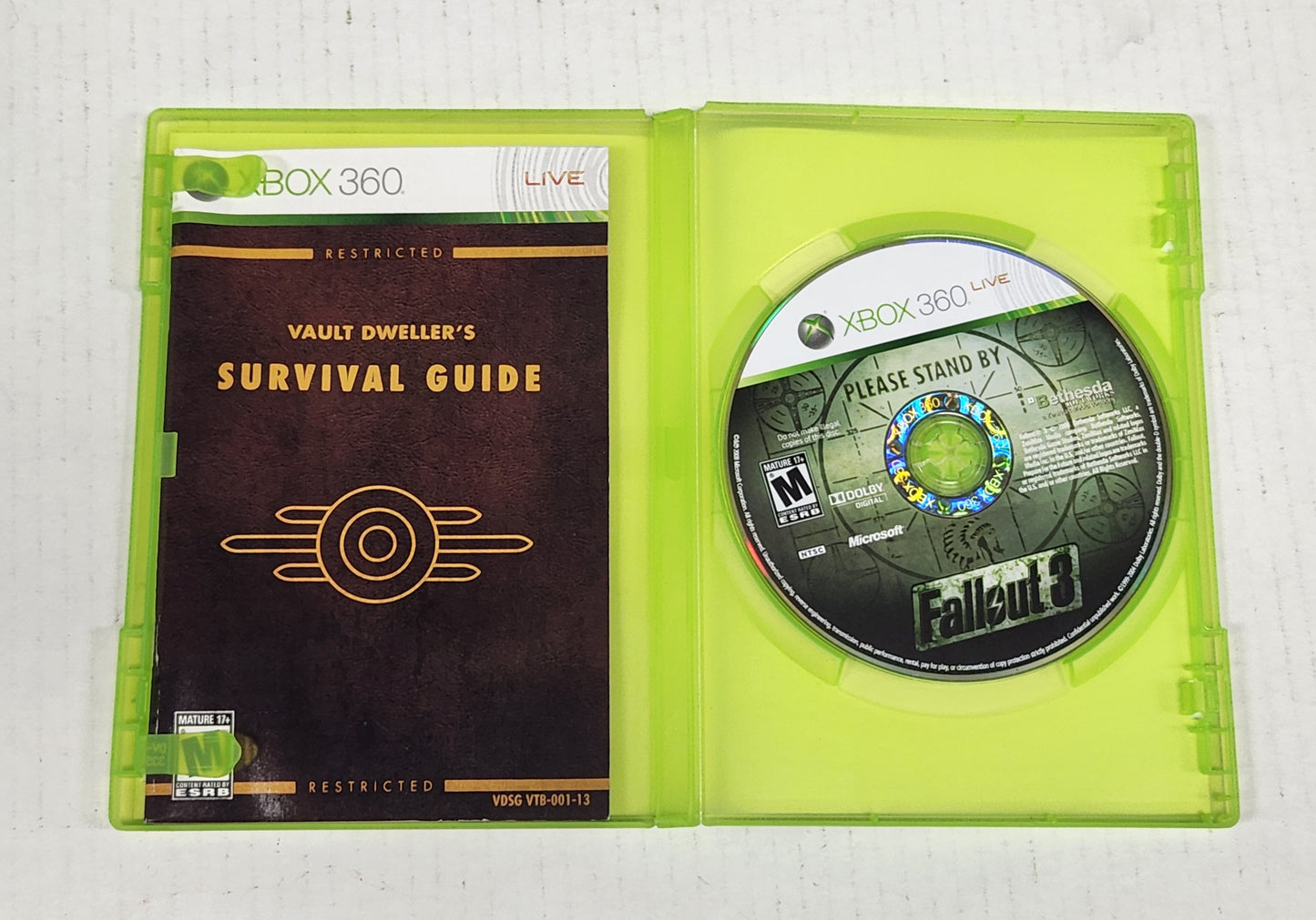 Lot 079: Fallout 3 - XBox 360