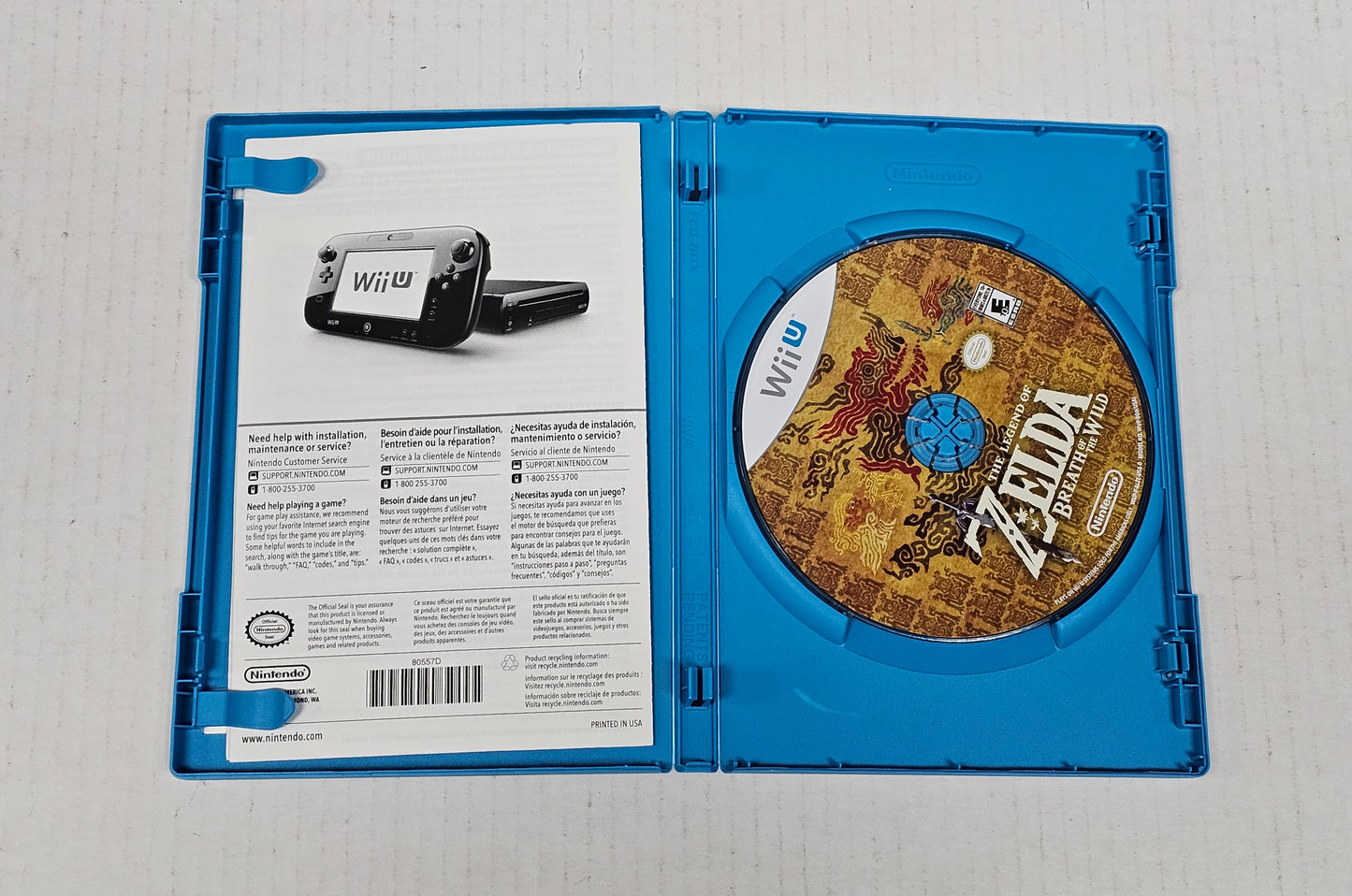 Item 018: Breath of the Wild - WiiU
