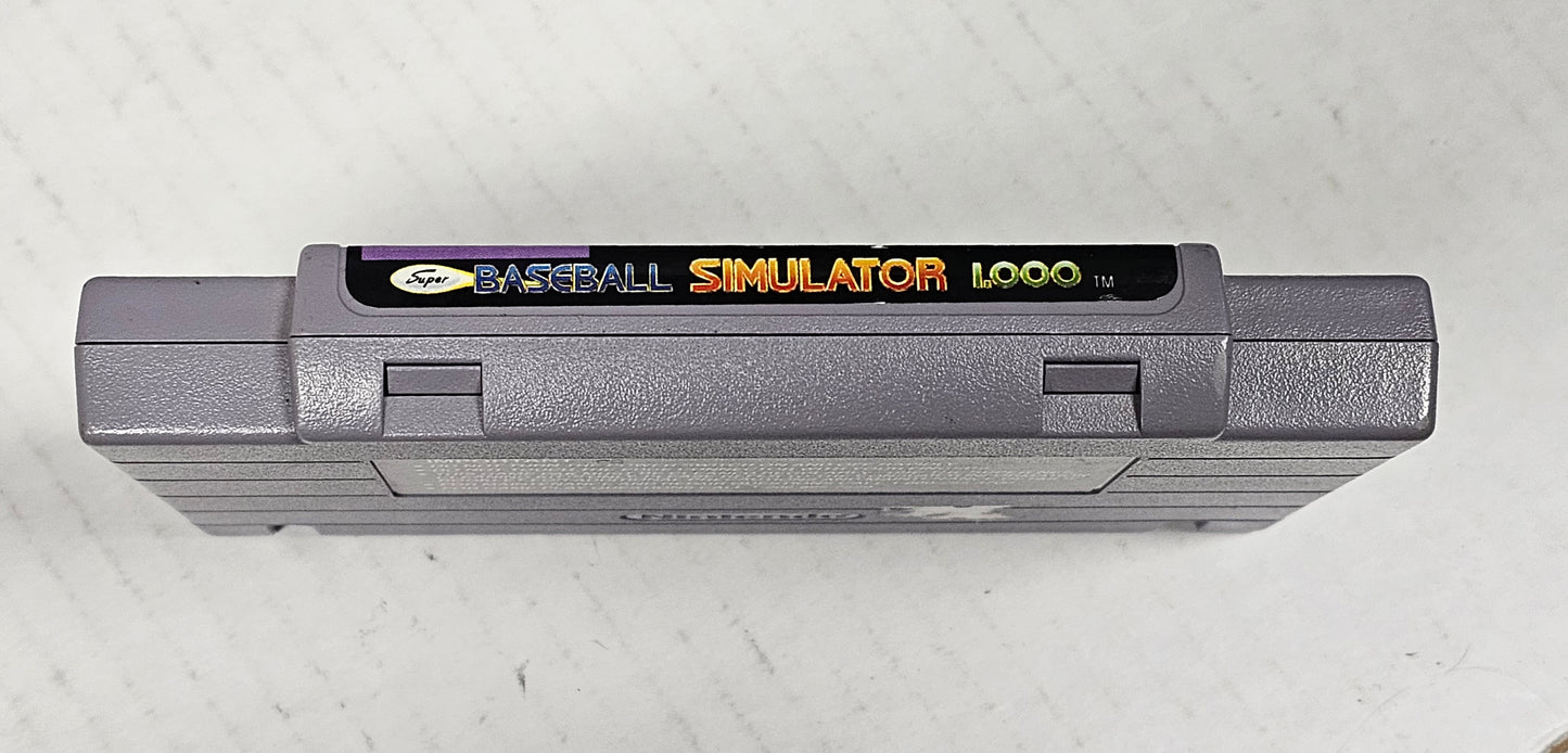 Item 083: Super Baseball Simulator 1000 - SNES