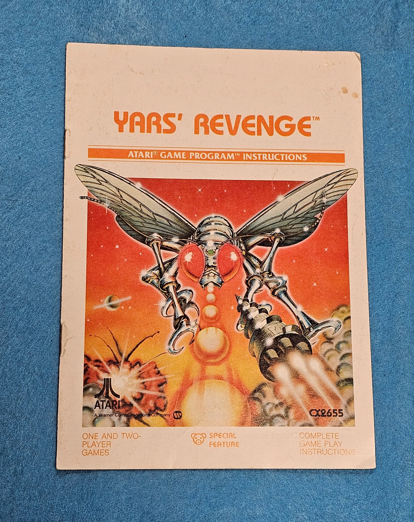 Thing 019: Yar's Revenge Manual - Atari