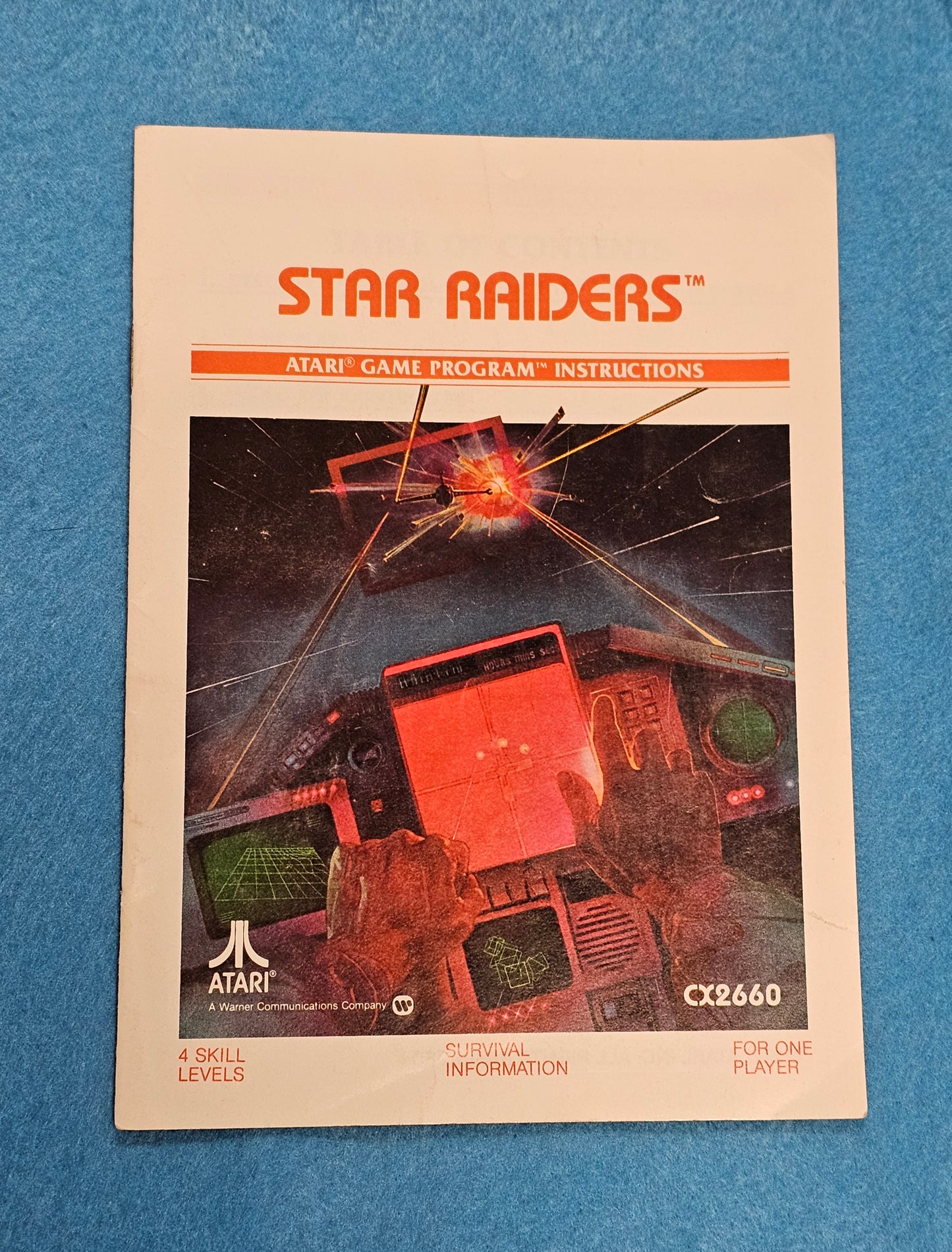 Thing 014: Star Raiders Manual - Atari
