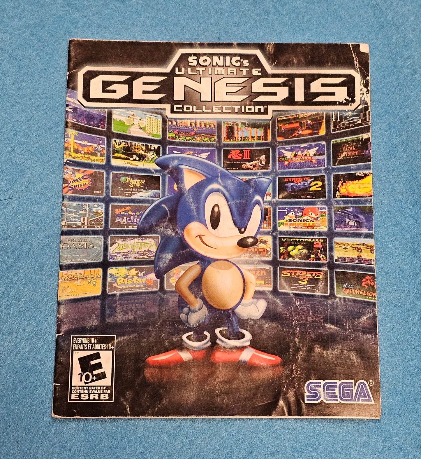 Thing 012: Sonic's Ultimate Genesis Collection Manual - PS3
