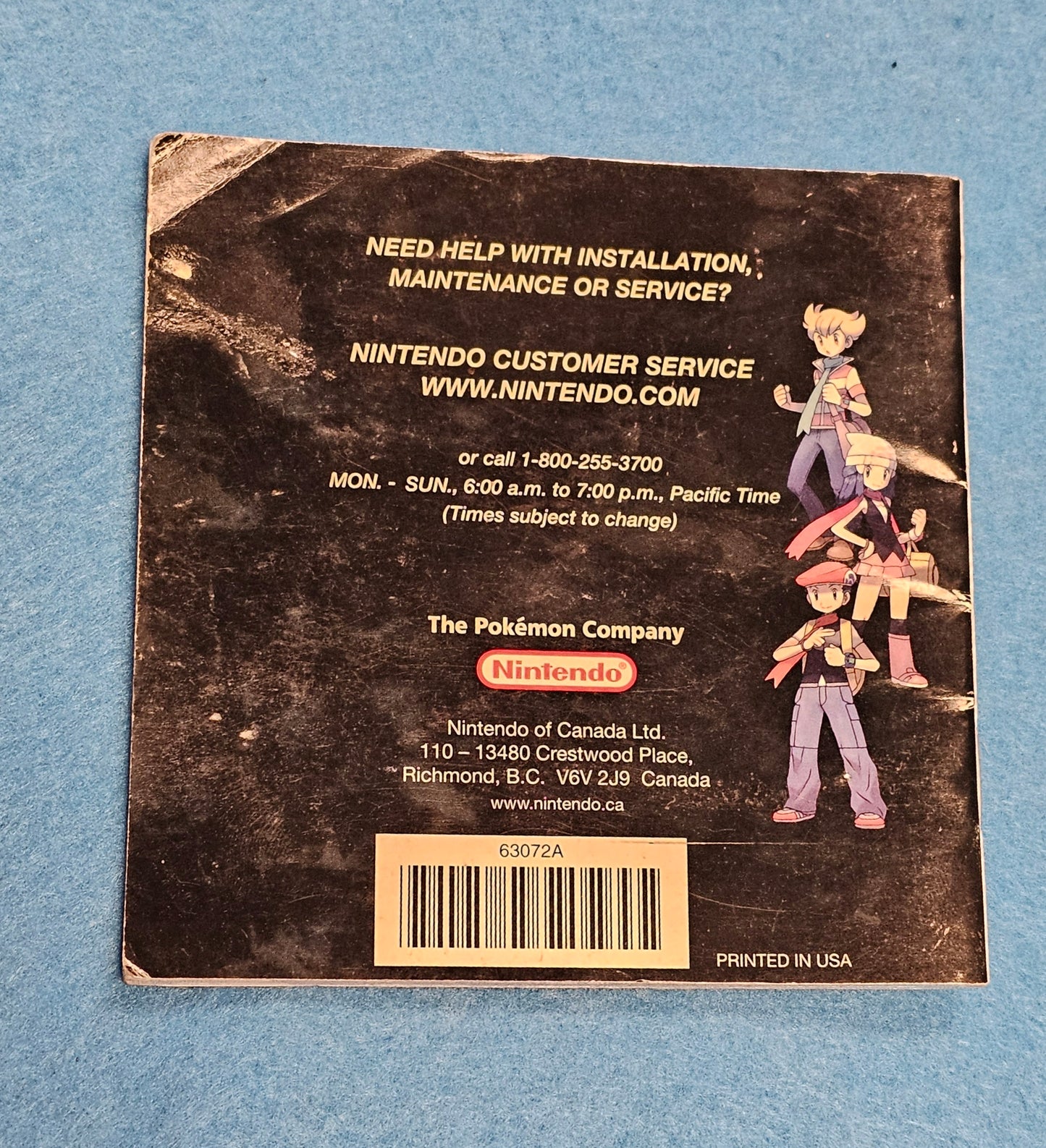 Thing 005: Pokemon Diamond Manual - DS