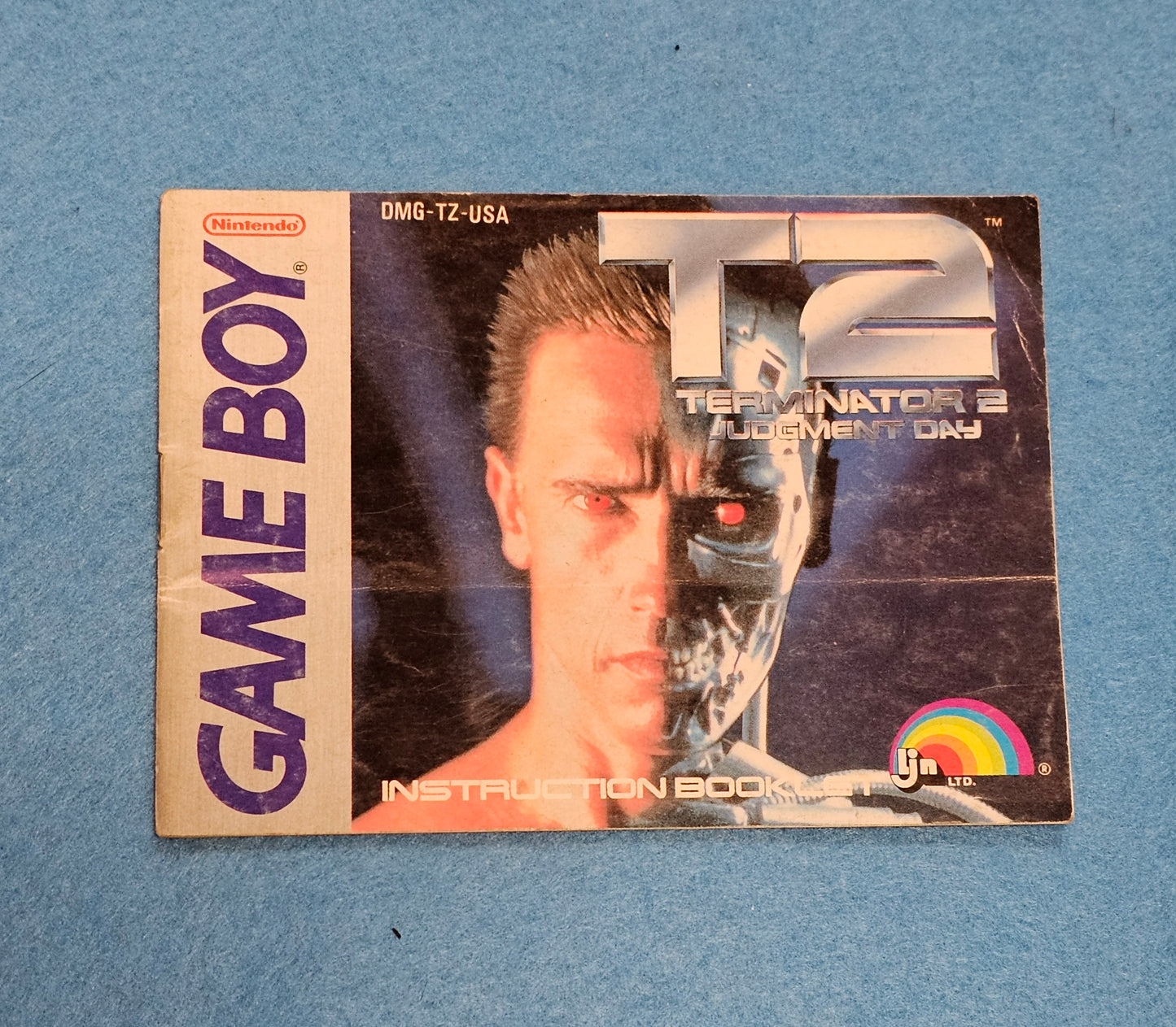 Thing 007: Terminator 2 Manual - Game Boy