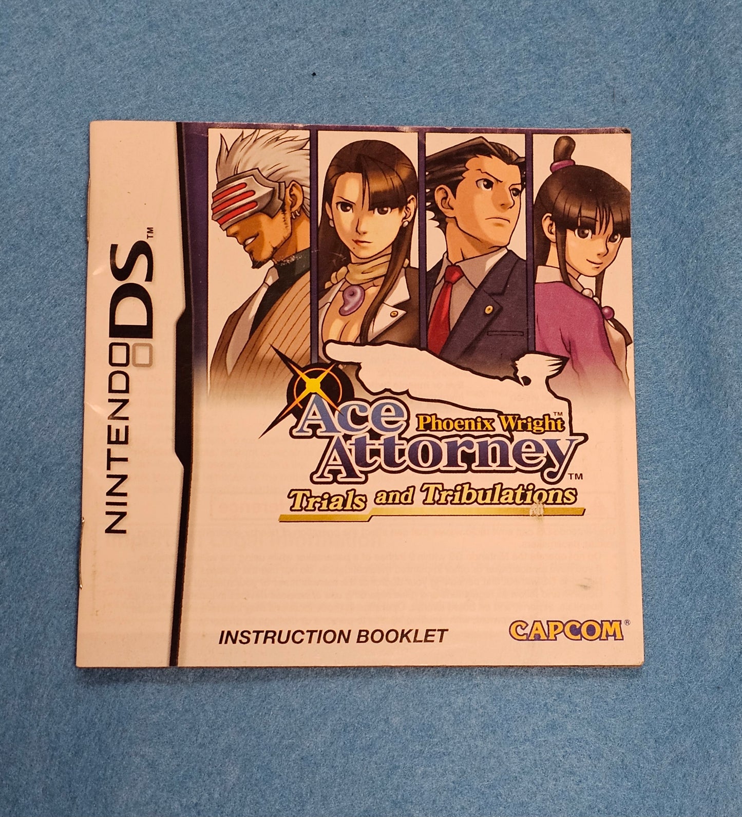 Thing 004: Ace Attorney Manual Trials and Tribulations - DS