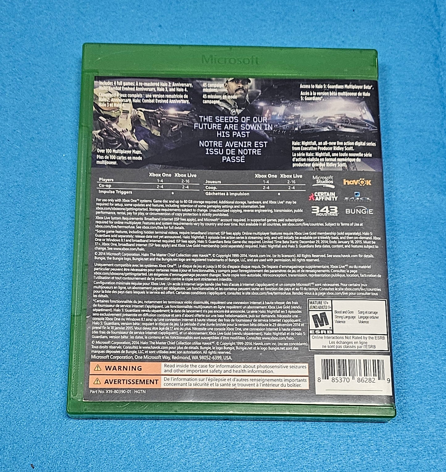 LOT 017: Halo The Master Chief Collection - XBox One
