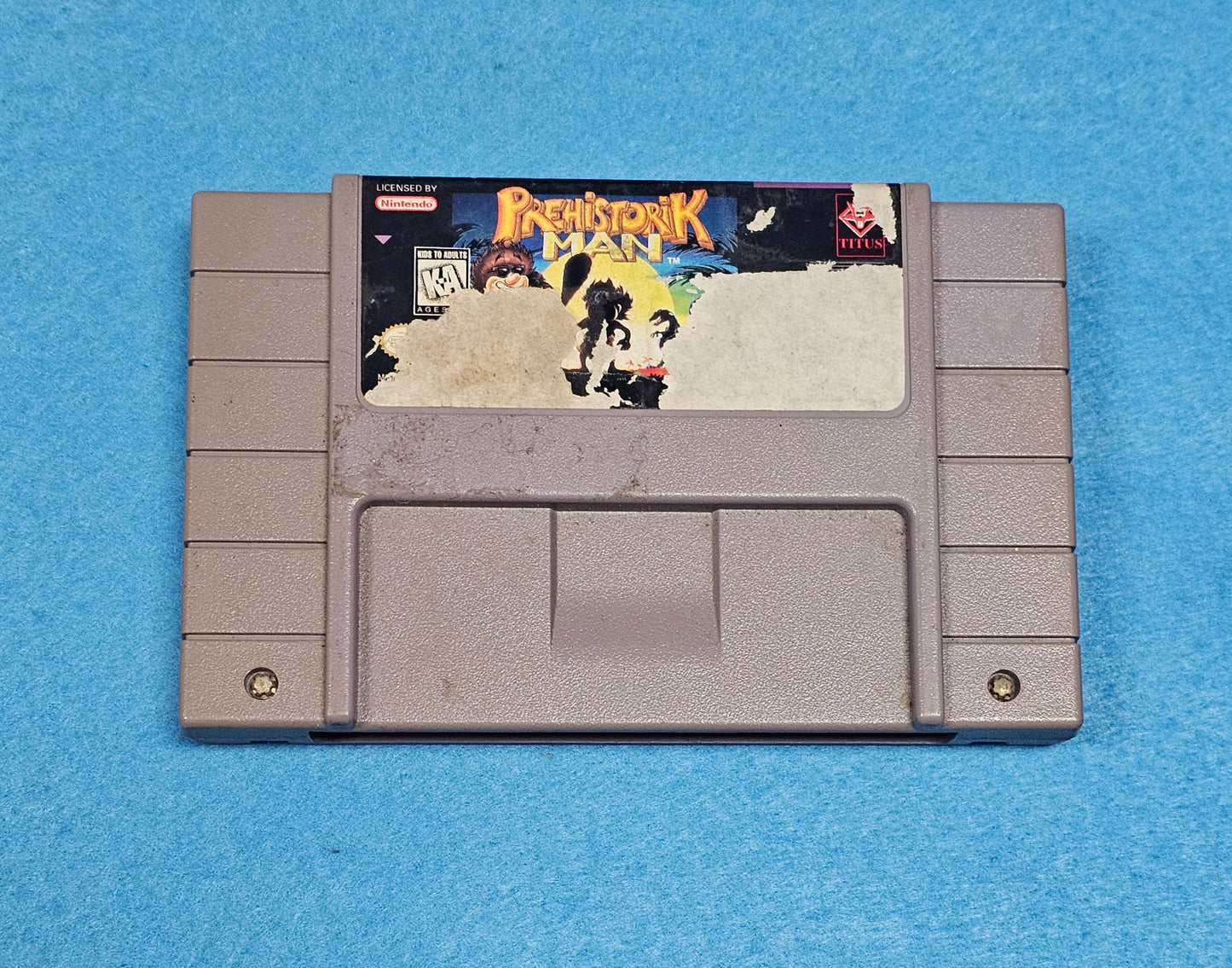 LOT 086: Prehistorik Man - SNES
