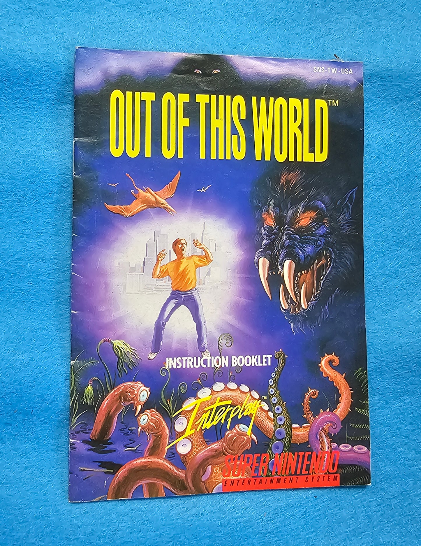 025: Out Of This World Manual - SNES