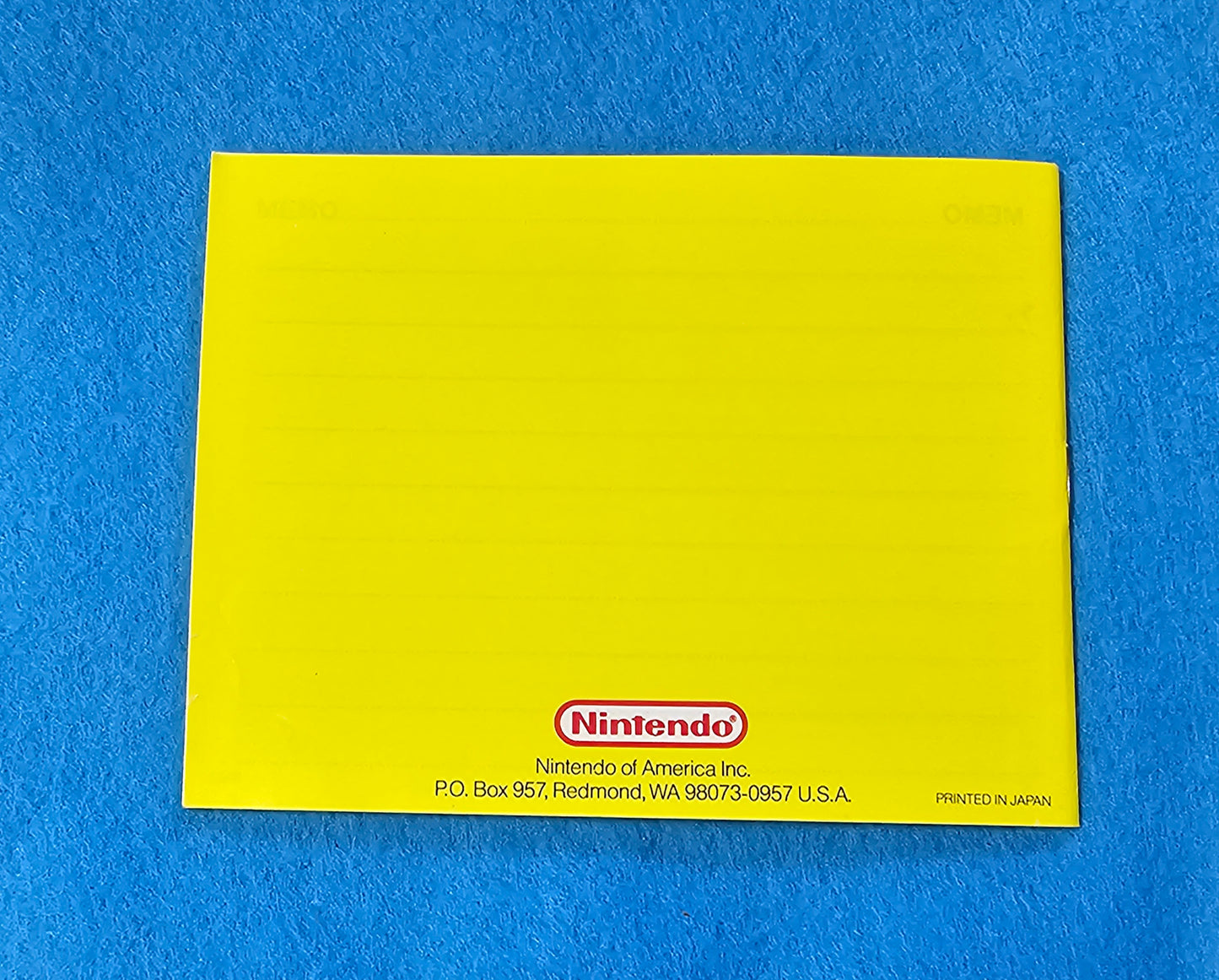 018: Super Mario Bros 3 Manual - NES