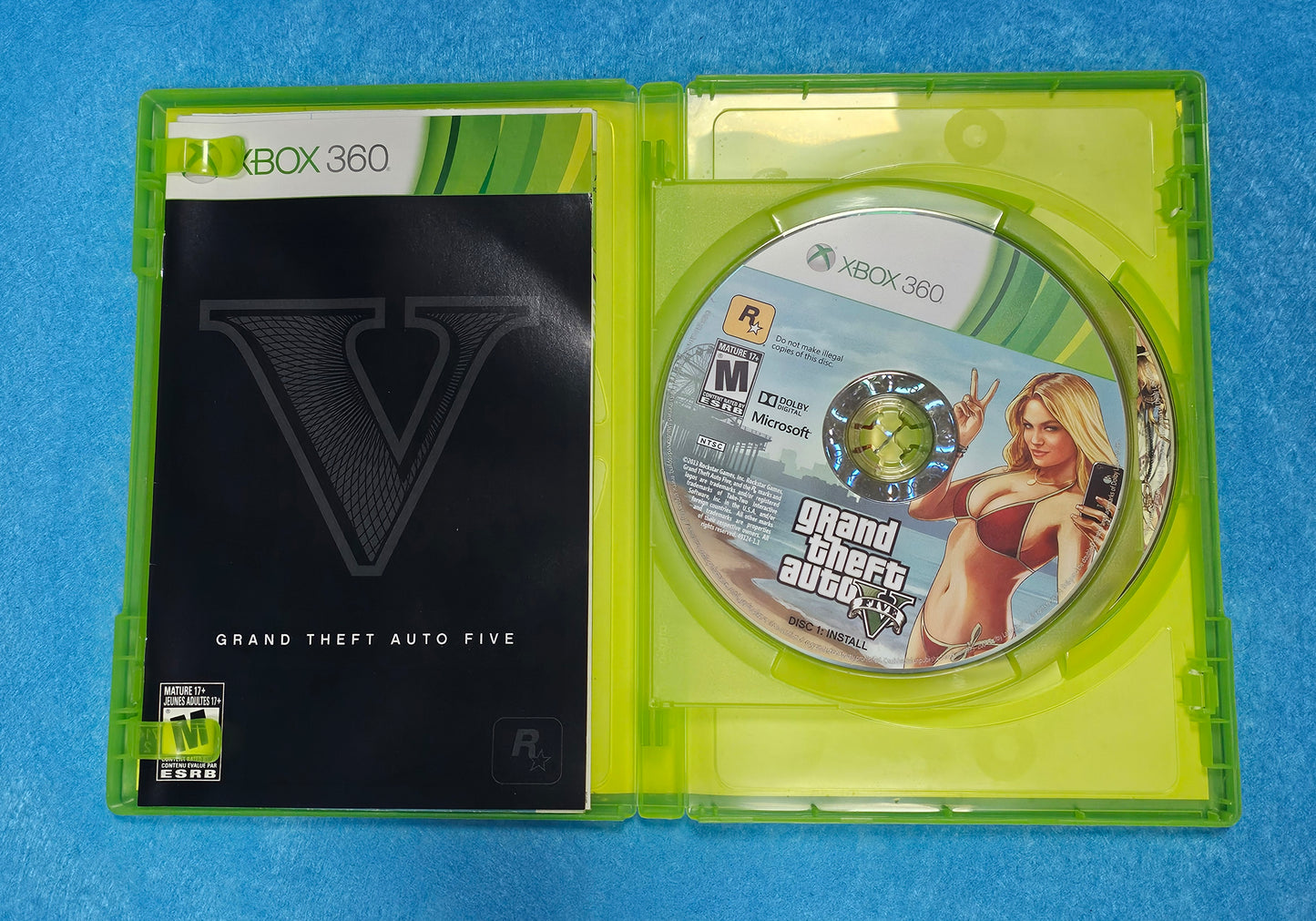 054: Grand Theft Auto V -XBox 360