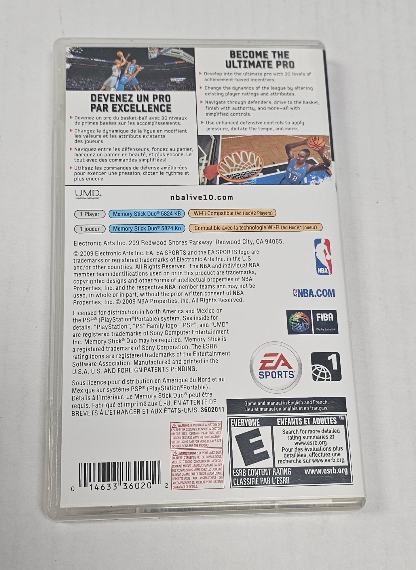 057: NBA Live 10 - PSP