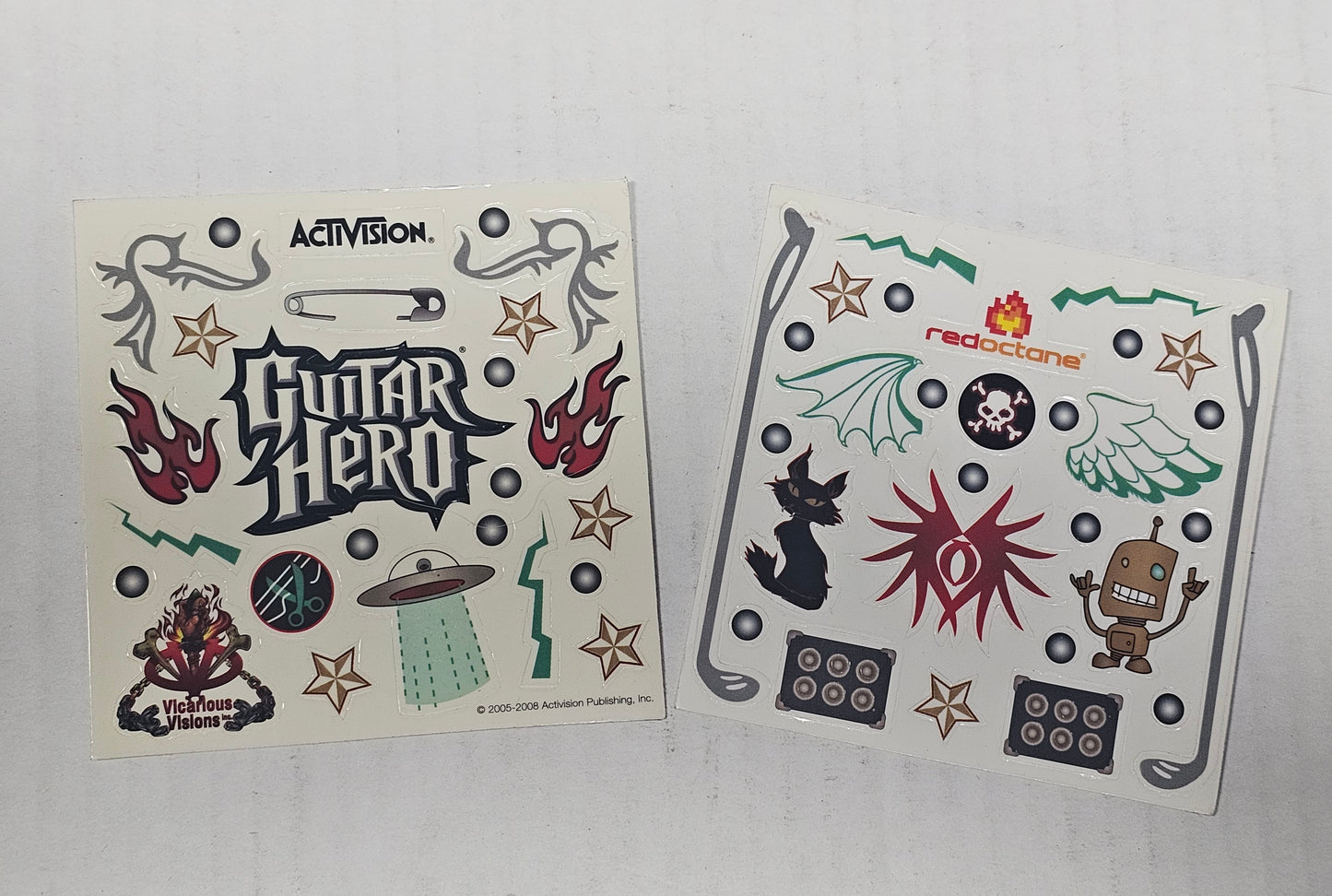 106: Guitar Hero Stickers
