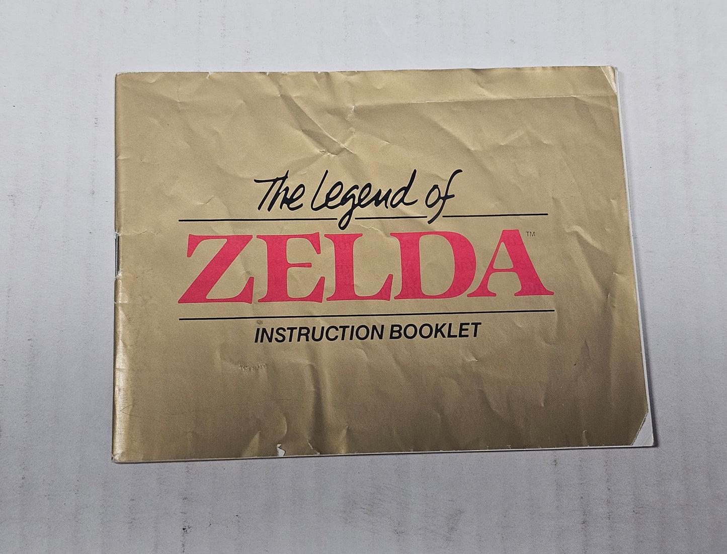 107: The Legend of Zelda Manual - NES