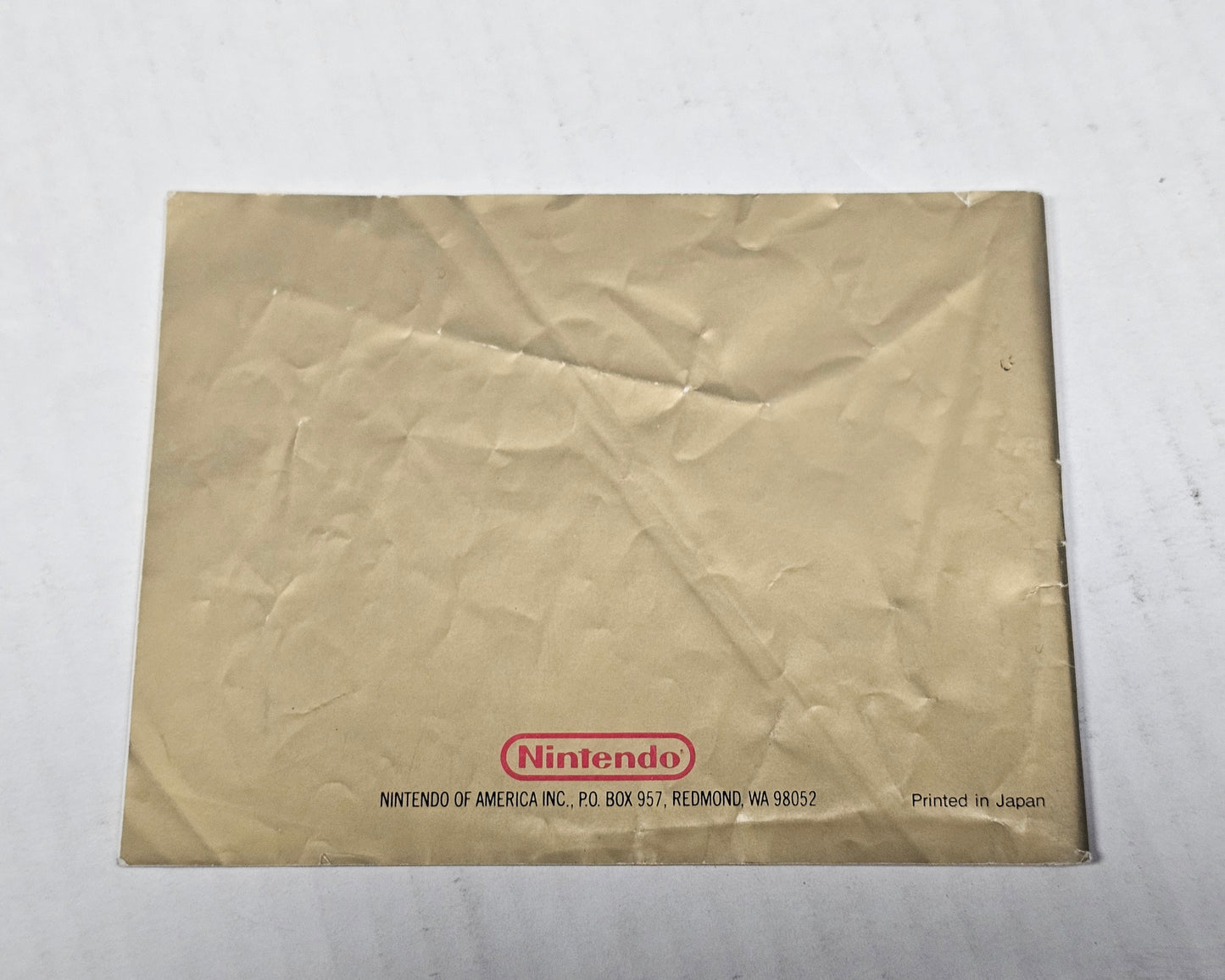 107: The Legend of Zelda Manual - NES