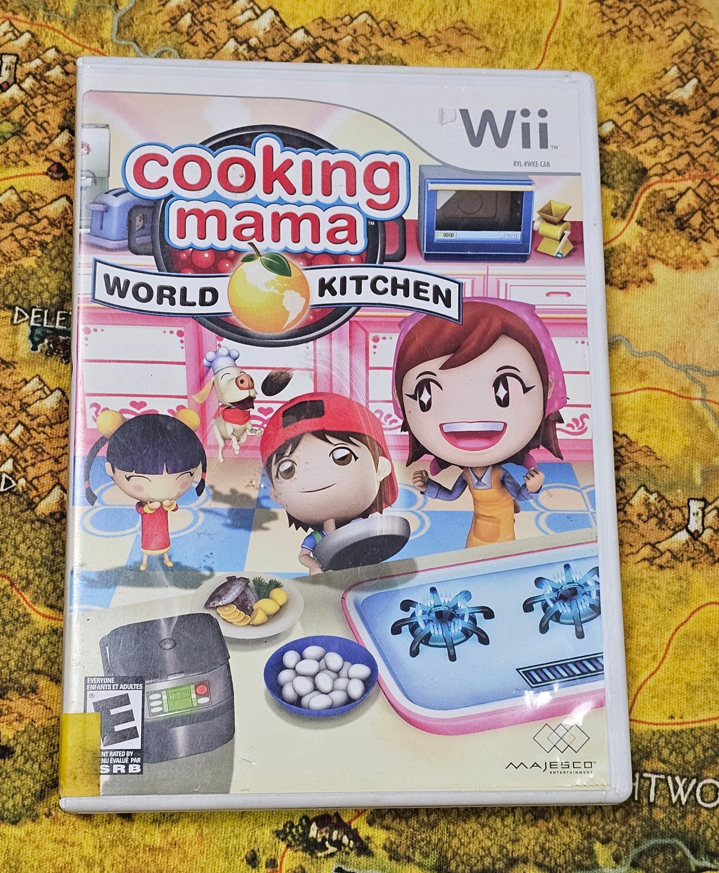 092: Cooking Mama World Kitchen - Wii