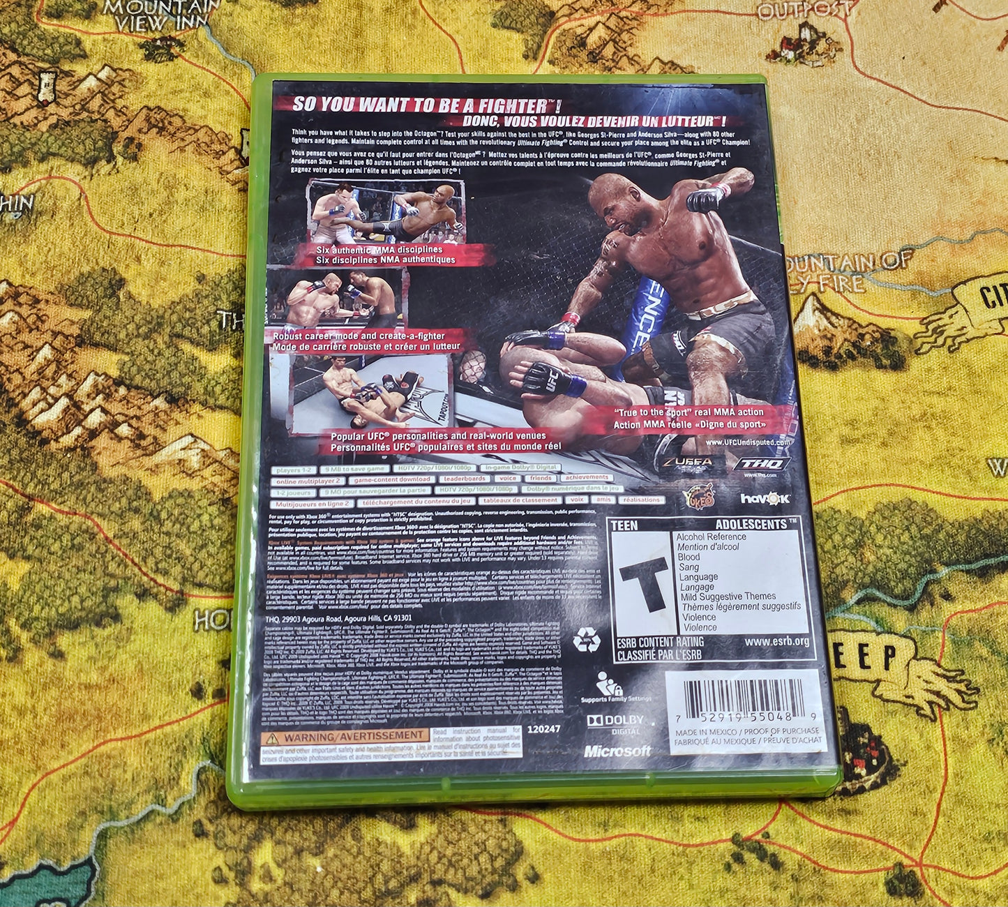 050: UFC 2009 Undisputed - XBox 360