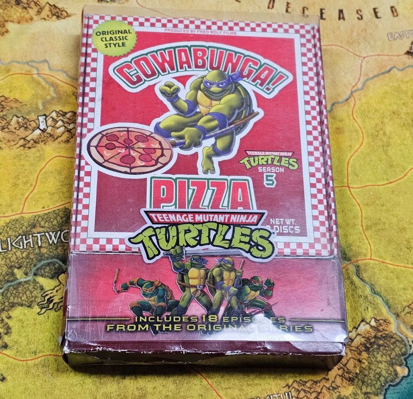 081: TMNT Season 5 DVD Set