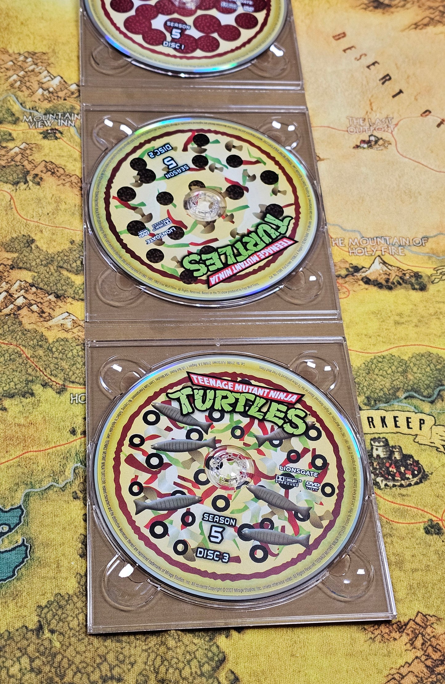081: TMNT Season 5 DVD Set