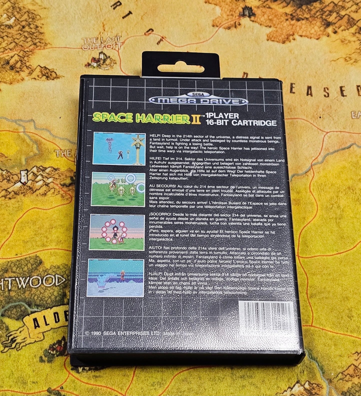 126: Space Harrier II - Mega Drive