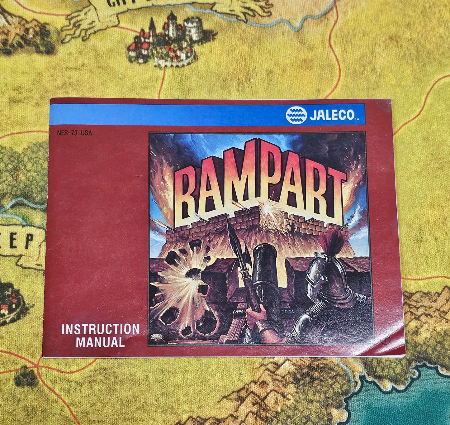 140: Rampart Manual - NES