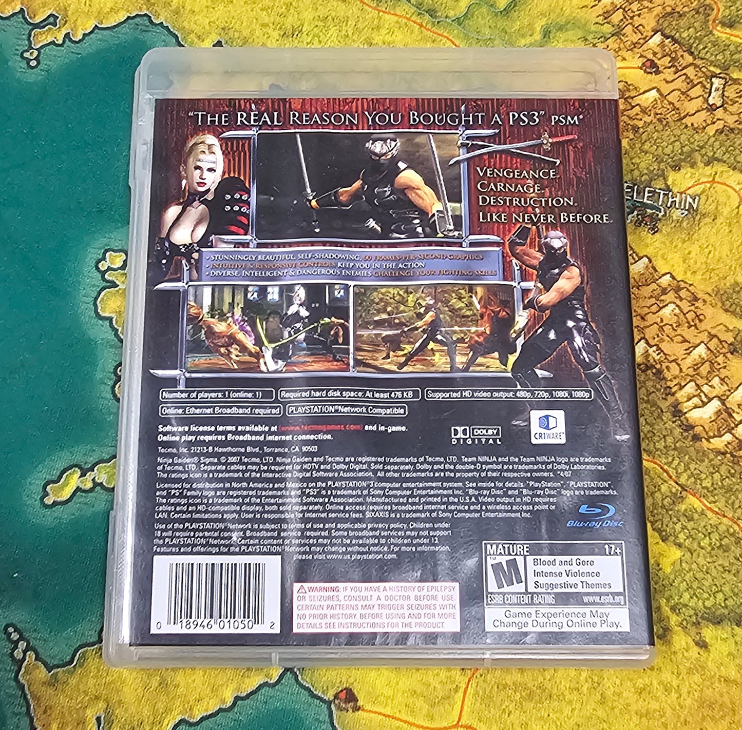 024: Ninja Gaiden Sigma - PS3
