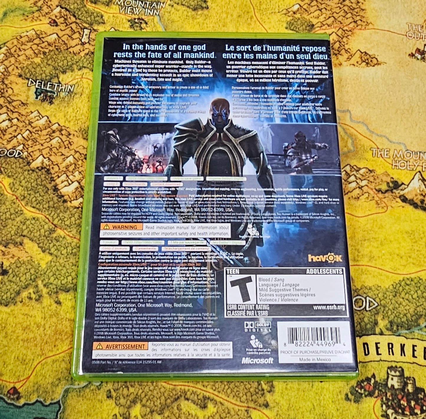 042: Too Human - XBox 360