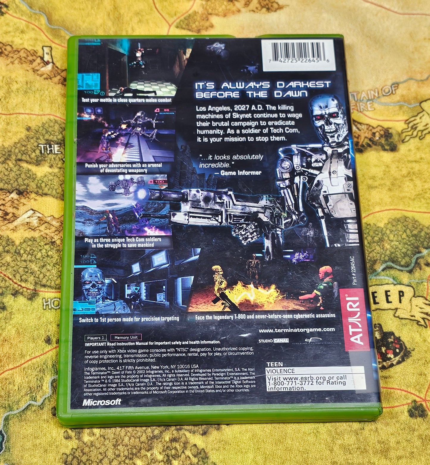 081: Terminator: Dawn of Fate - XBox