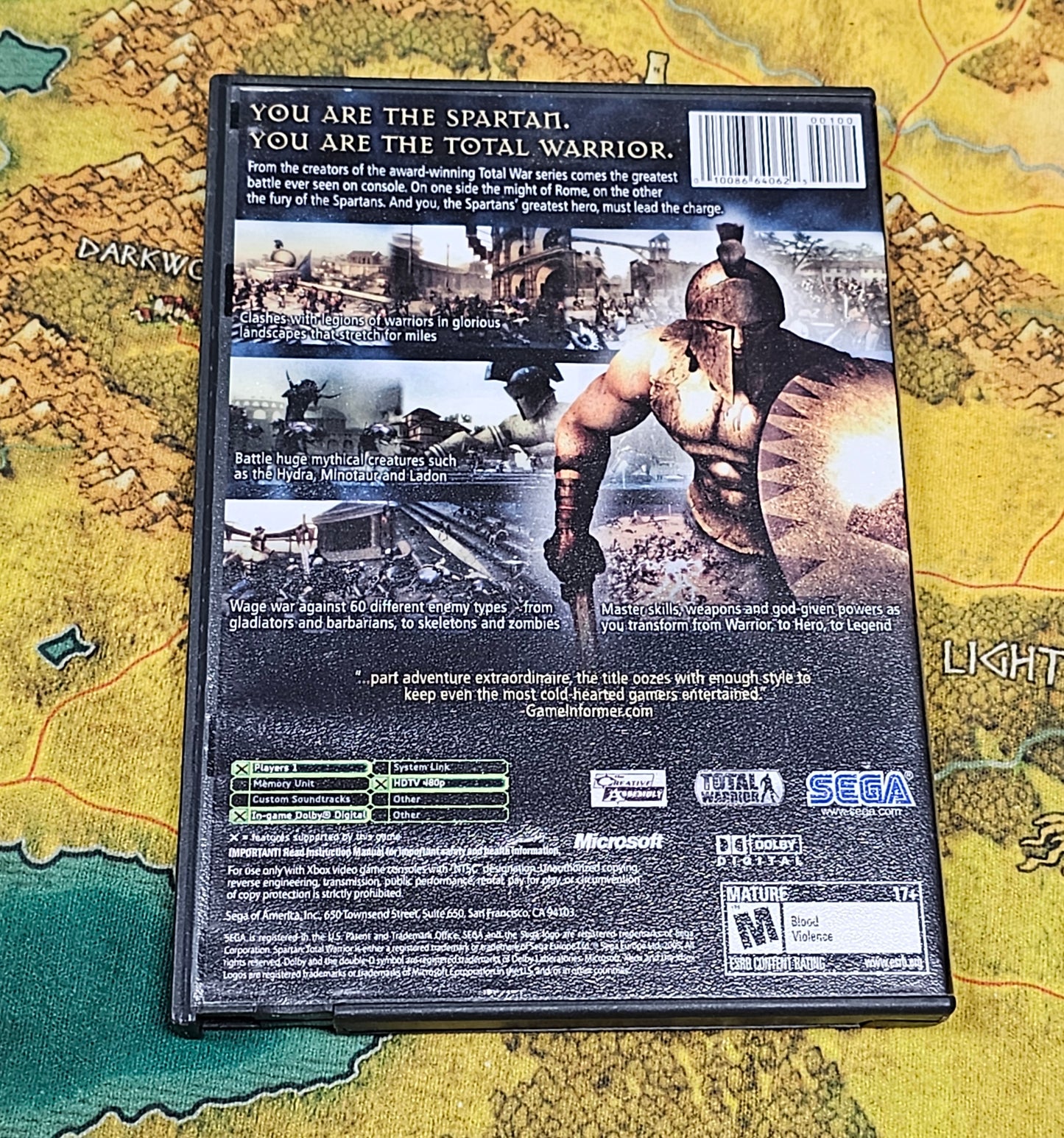 086: Spartan Total Warrior - XBox