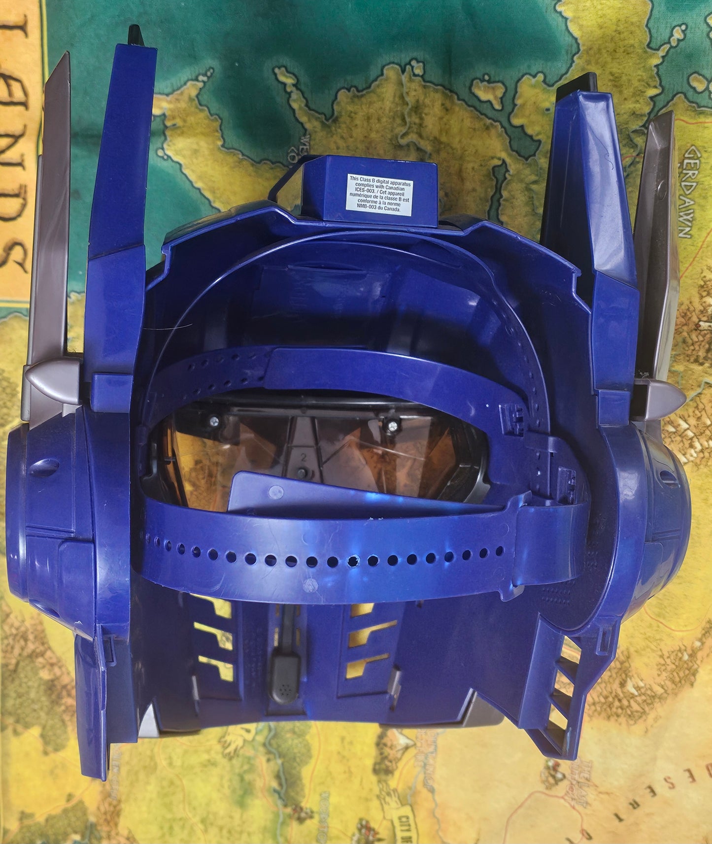145: Hasbro Transformers: The Last Knight Optimus Prime Voice Changer Helmet