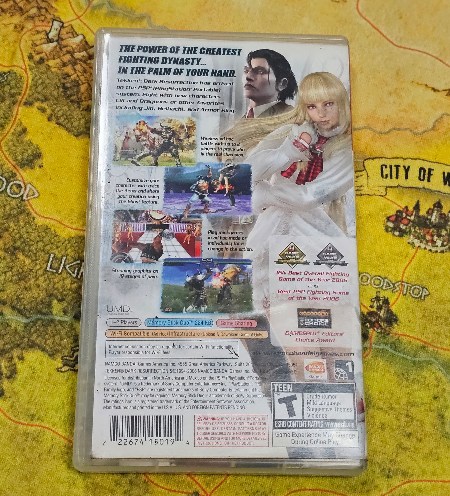 086: Tekken: Dark Resurrection - PSP