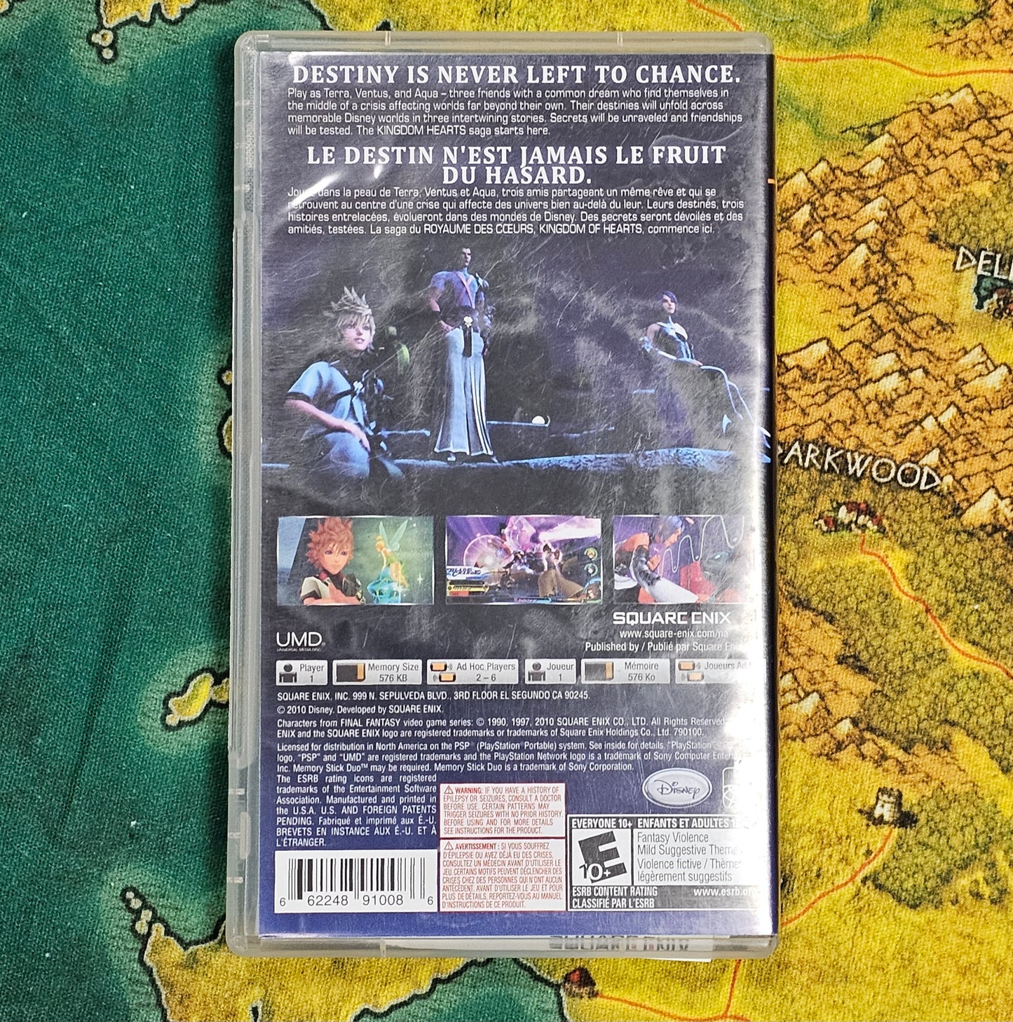 089: Kingdom Hearts: Birth by Sleep - PSP