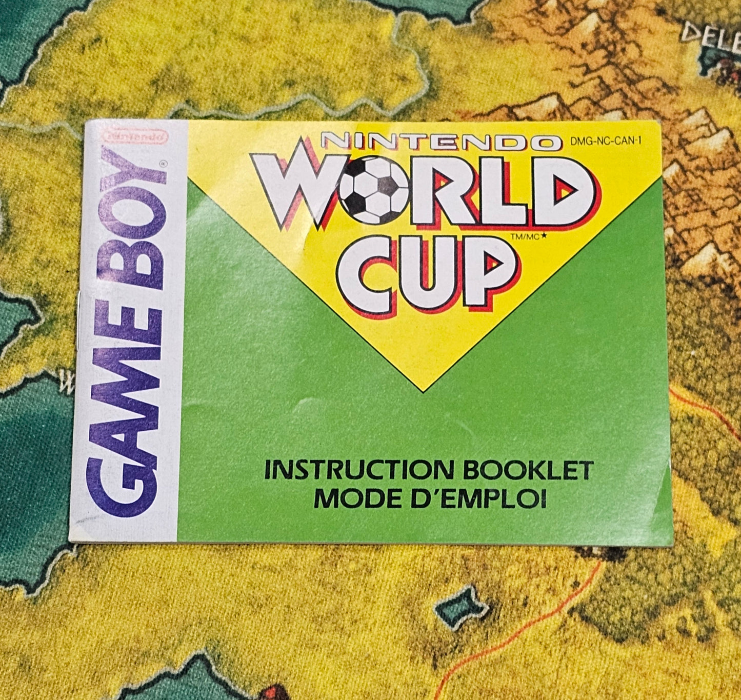 106: Nintendo World Cup Manual - Game Boy