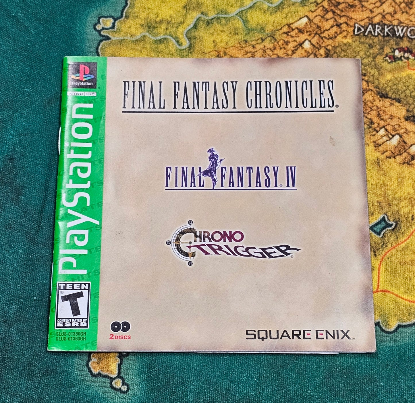 108: Final Fantasy/ Chrono Trigger Manual - PS1