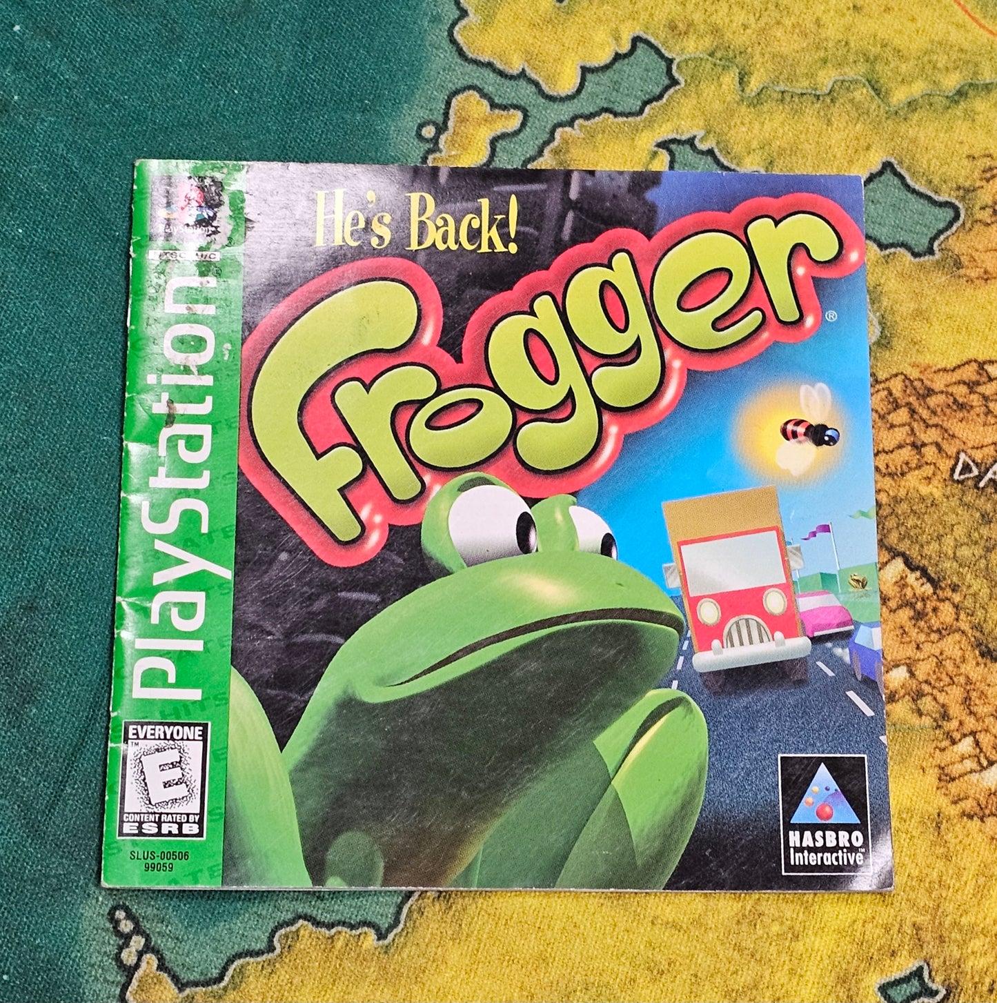 109: Frogger Manual - PS1