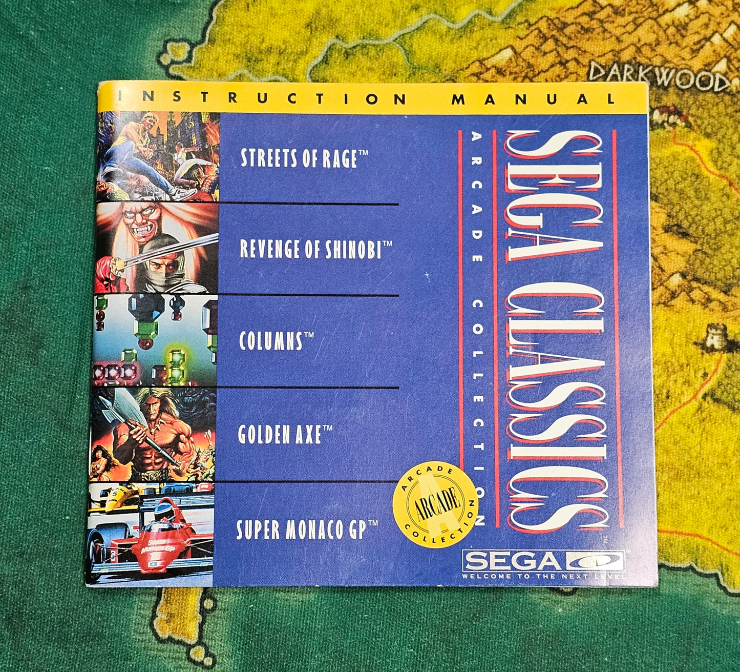 110: Sega Classics Arcade Collection Manual - Sega CD