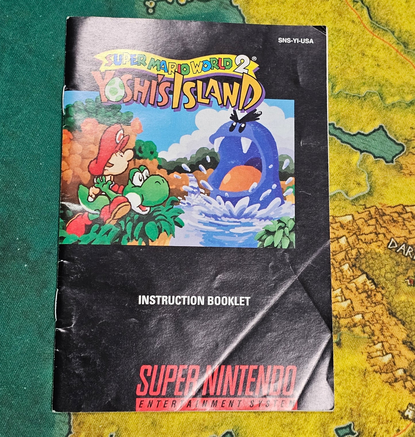 115: Super Mario World 2: Yoshi's Island Manual - SNES