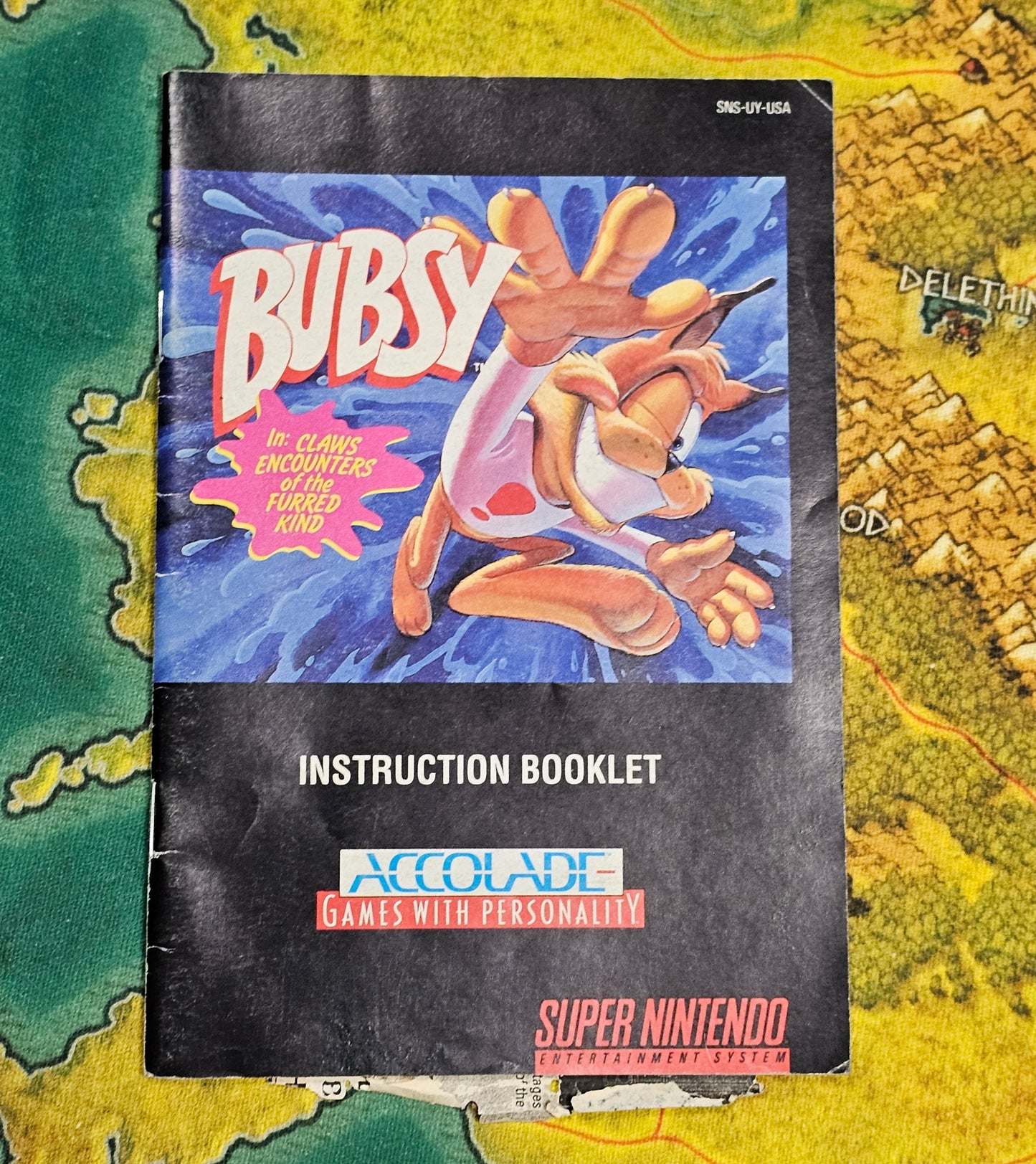 114: Bubsy Manual - SNEA