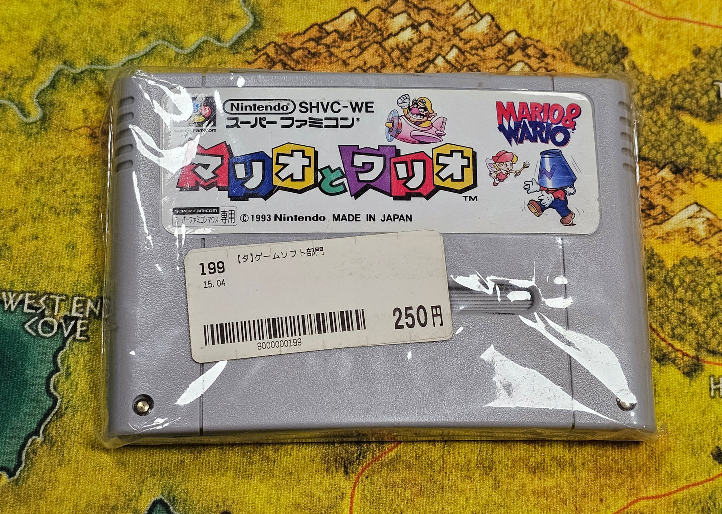 134: Mario & Wario (Japan Import) - Super Famicom