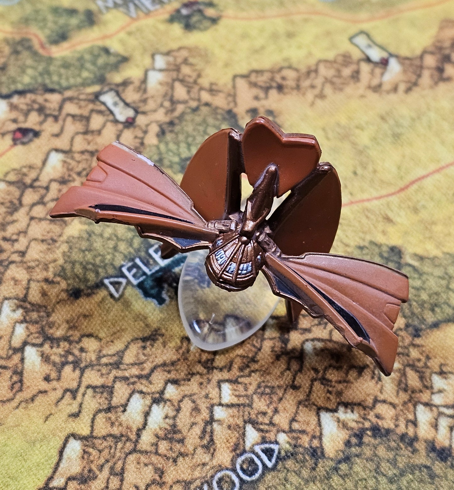 124: Miniature of Sisko's Bajoran Lightship "Baraka" Micro Machine