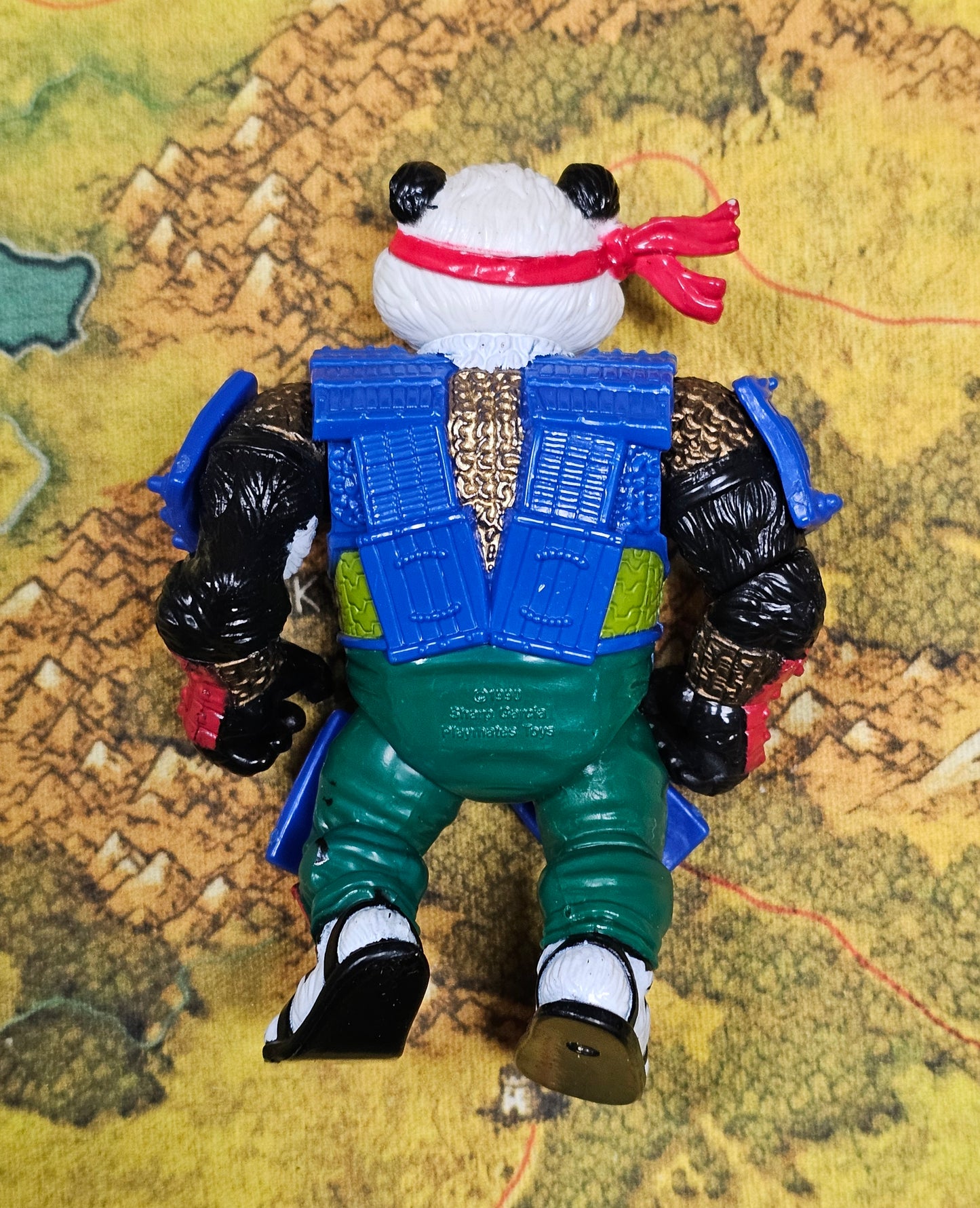 133: 1990 Panda Khan Action Figure (TMNT)