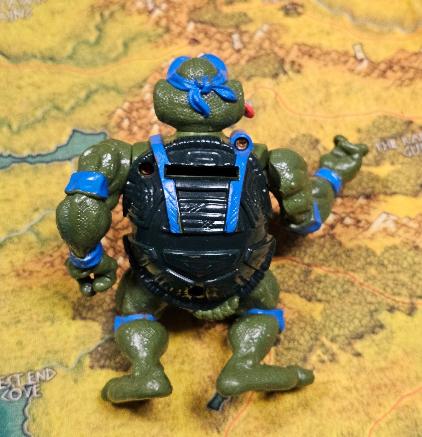 136: Classic Pizza Tossin' Leonardo Action Figure (TMNT)