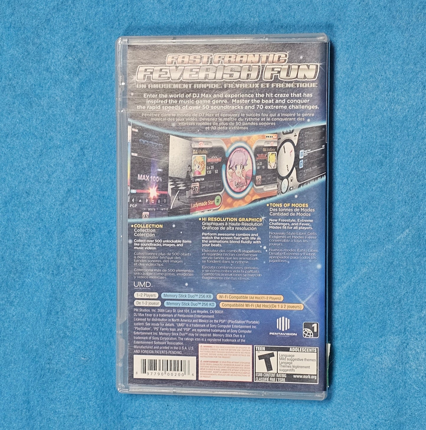 012: DJ Max Fever: Emotional Sense - PSP
