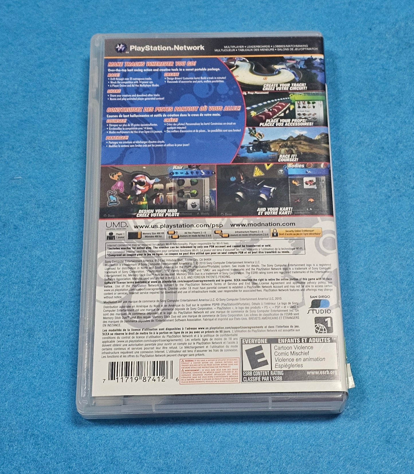 014: Mod Nation Racers - PSP
