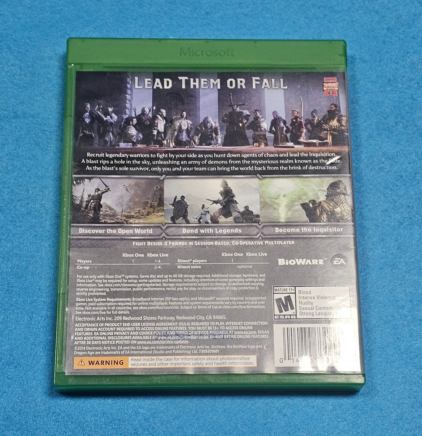 019: Dragon Age Inquisition - XBox One