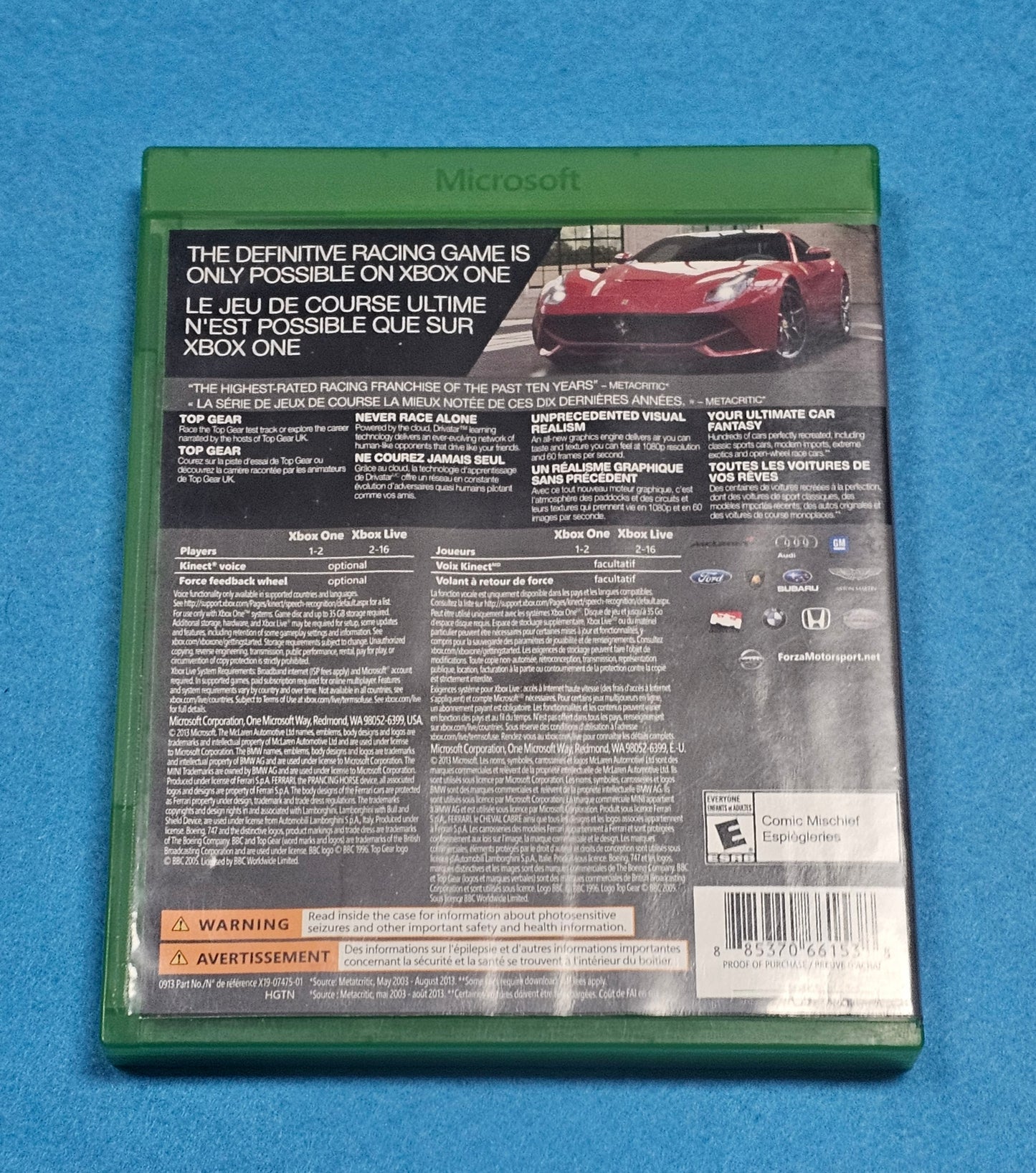 021: Forza 5 - XBox One